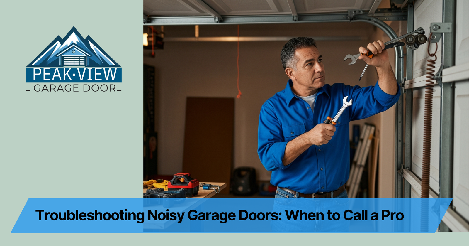 Troubleshooting Noisy Garage Doors: When to Call a Pro