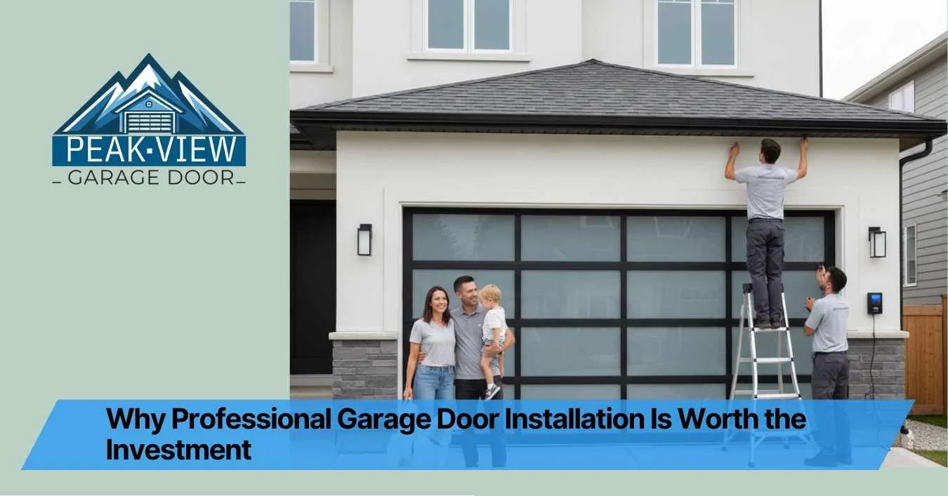 Why Professional Garage Door Installation Is Worth the Investment