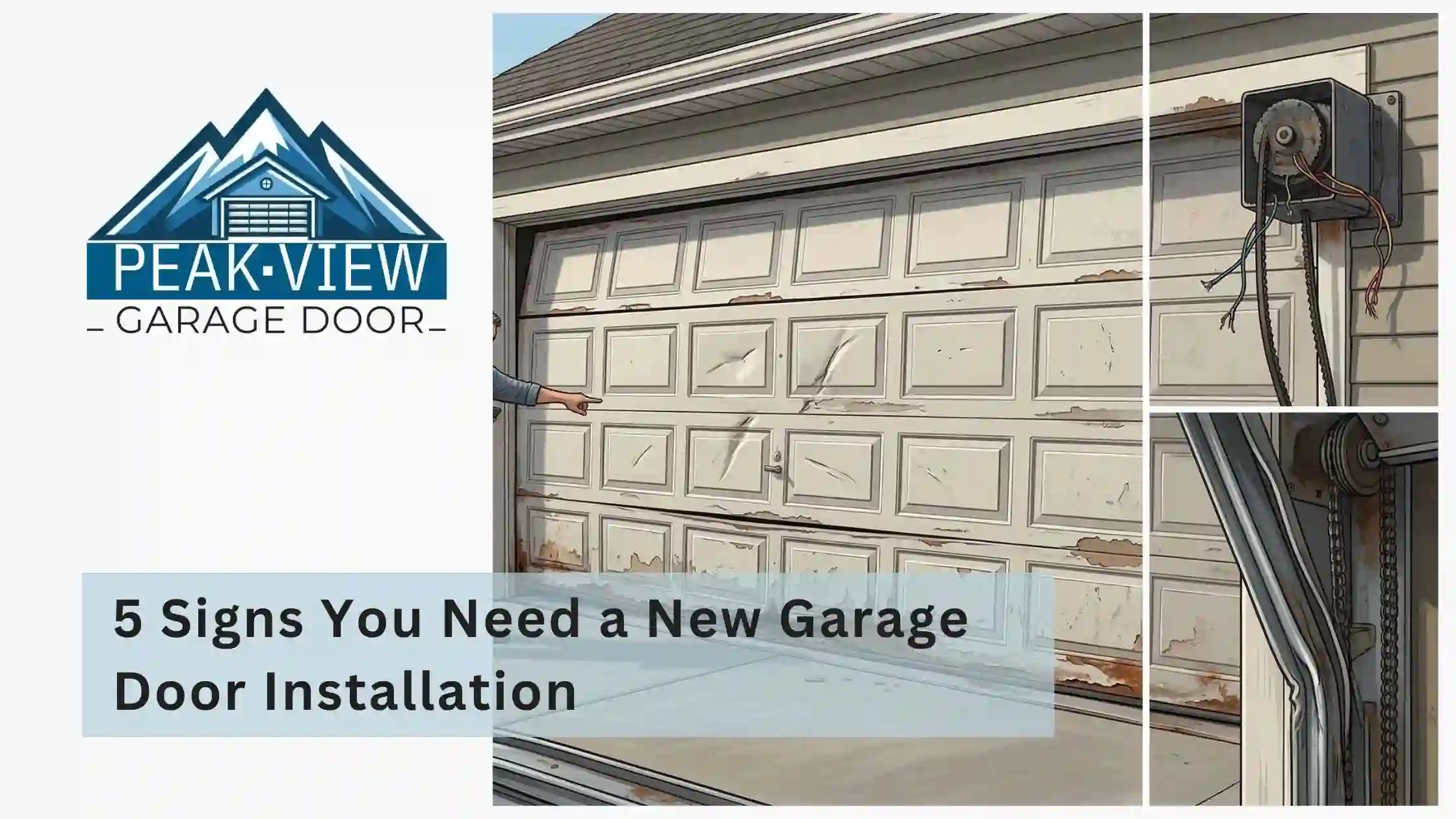5 Signs You Need a New Garage Door Installation