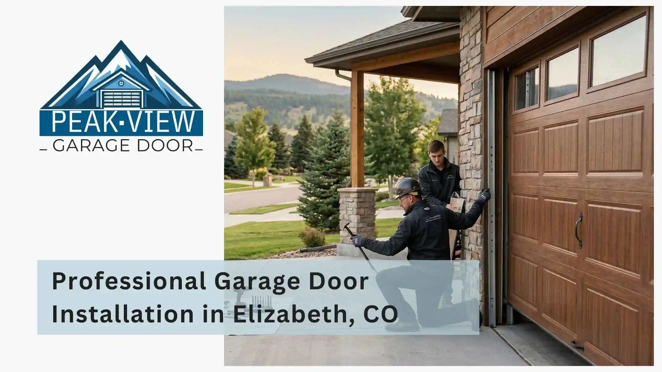 Professional Garage Door Installation in Elizabeth, CO