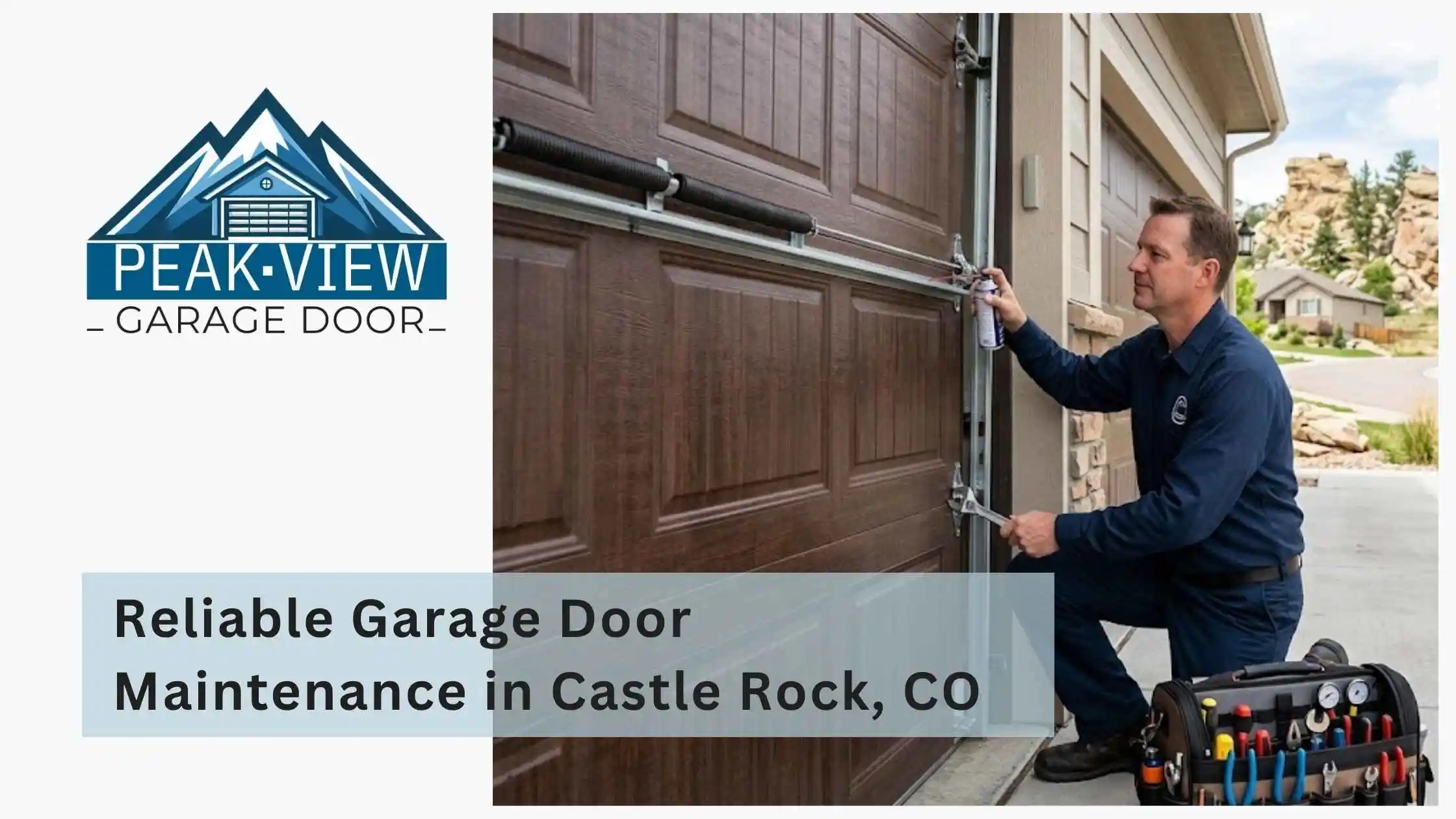 Reliable Garage Door Maintenance in Castle Rock, CO