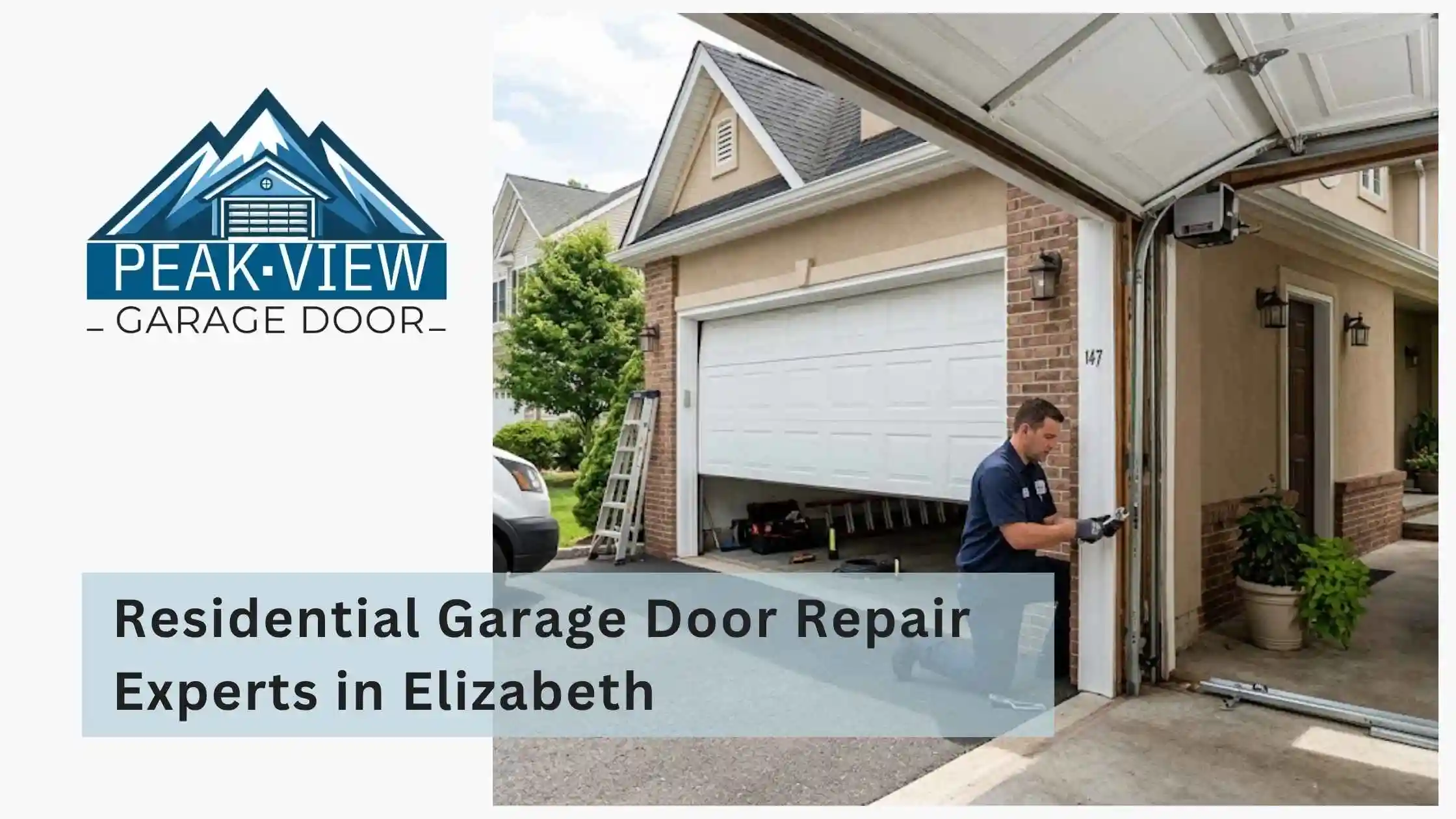 Residential Garage Door Repair Experts in Elizabeth