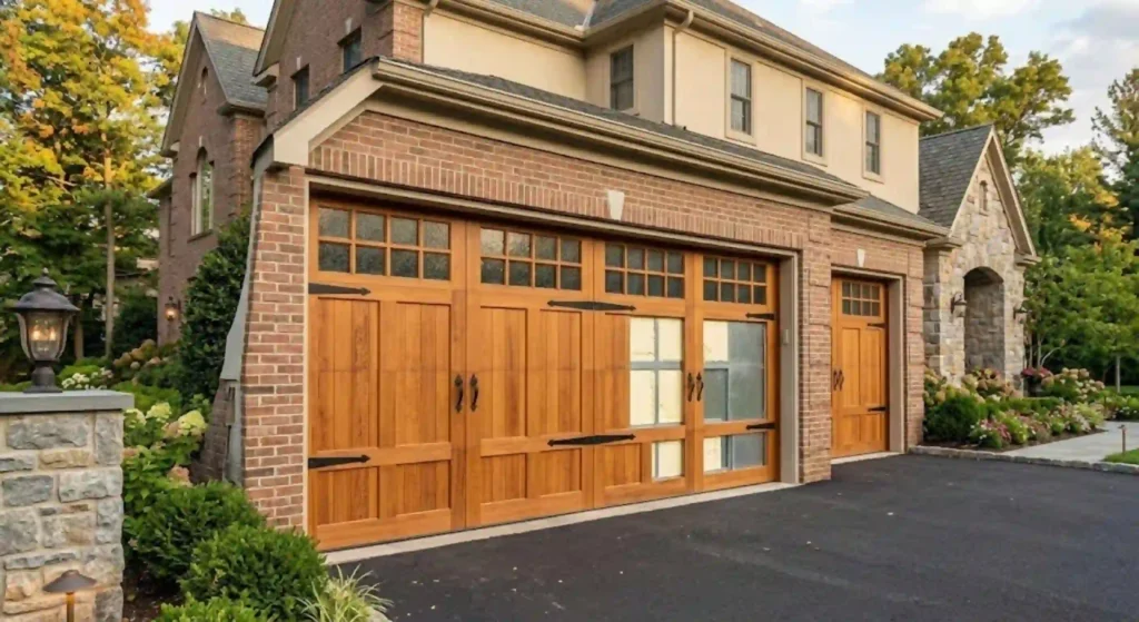 insulated garage door installed in Elizabeth home