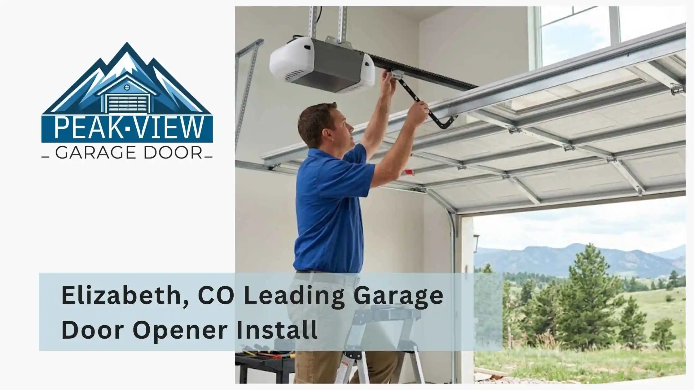 Elizabeth, CO Leading Garage Door Opener Install