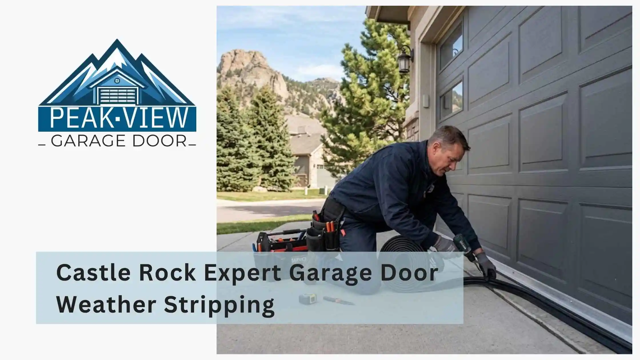 Castle Rock Expert Garage Door Weather Stripping
