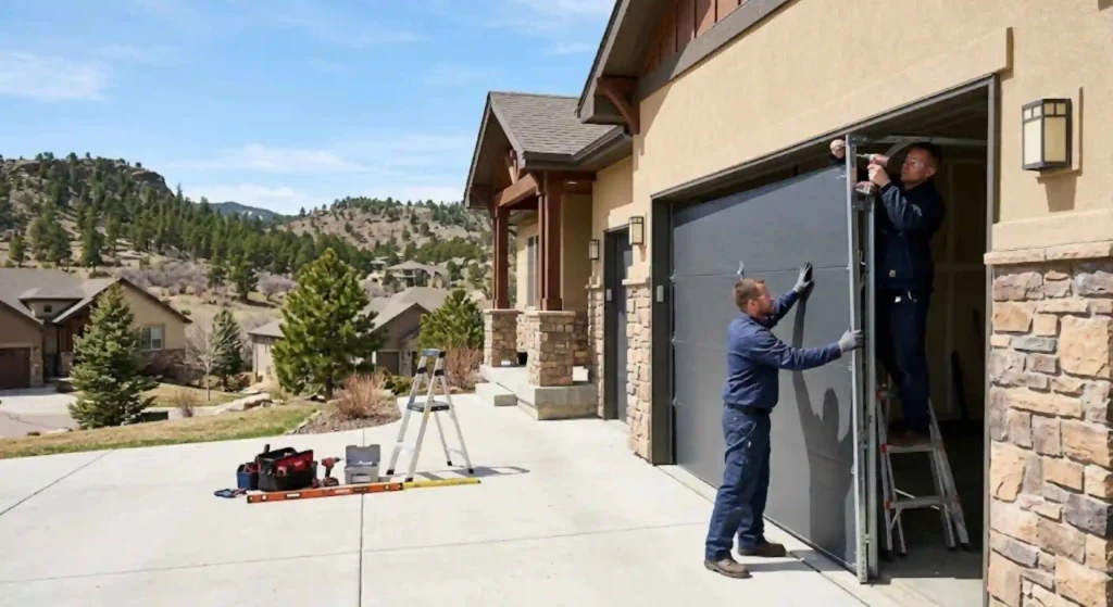 Professional garage door installation in Castle Rock